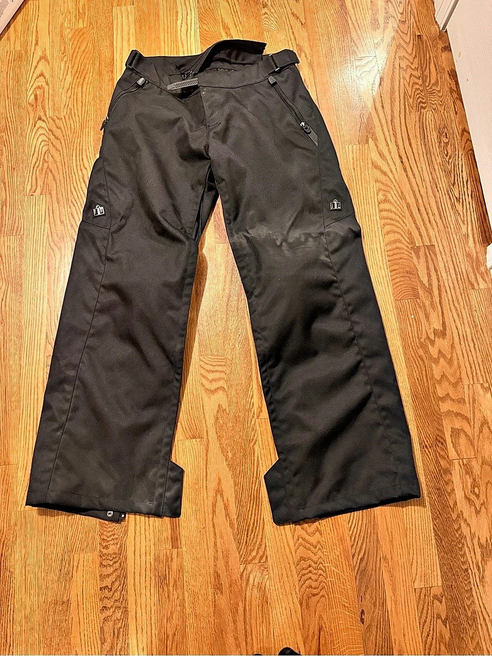 Icon DEVICE Textile motorcycle Pants  Black Waist 32 Like New